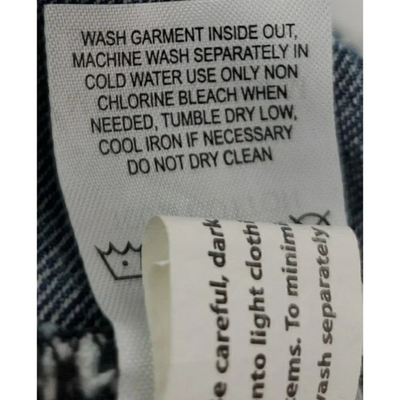 PACSUN Distressed Lt Wash Long Shorts Raw Hem Skinny Size W28 NWT - Picture 11 of 11